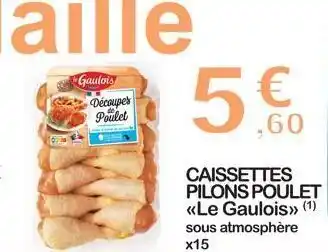 E.Leclerc Caissettes pilons poulet offre