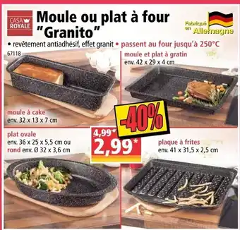 Moule ou plat à four Granito