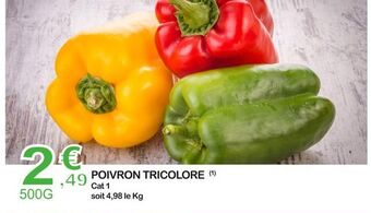 E.Leclerc Poivron tricolore offre