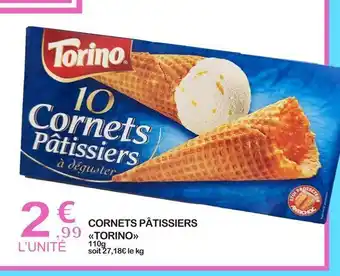Cornets patissiers torino