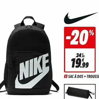 Intersport sac a dos nike hotsell