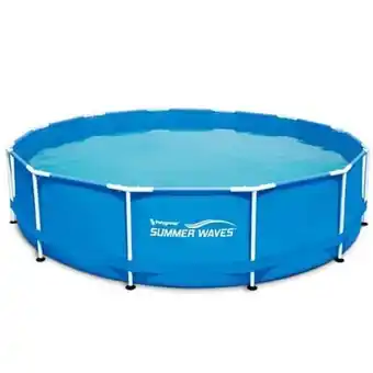 Piscine tubulaire ronde ø3,66x0,91m summer waves avec pompe