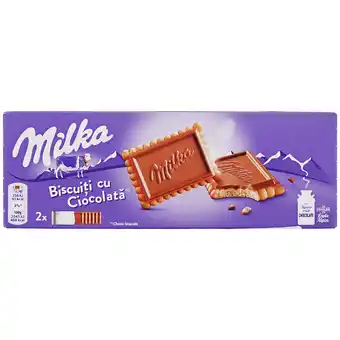 Action Biscuits nappés de chocolat milka offre