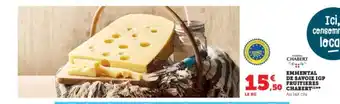 Super U EMMENTAL DE SAVOIE IGP FRUITIERES CHABERT** offre