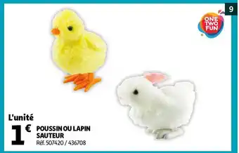 Auchan Poussin Ou Lapin Sauter offre