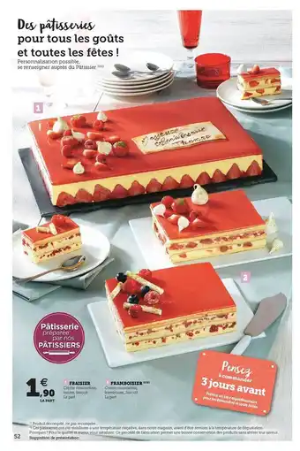 Super U Fraisier, Framboisier offre