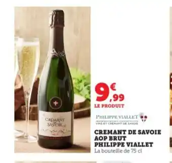 Super U CREMANT DE SAVOIE AOP BRUT offre