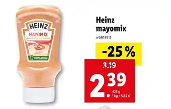 Lidl Heinz mayomix offre