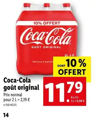 Lidl Coca-Cola offre