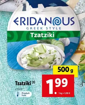 Lidl Tzatziki (3) offre