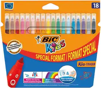Auchan 18 FEUTRES KIDS COULEUR offre