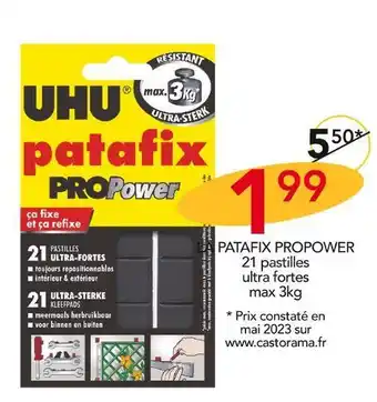 Stokomani Uhu la patafix propower offre