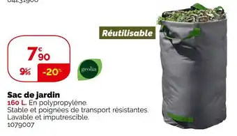 Weldom Geolia sac de jardin offre