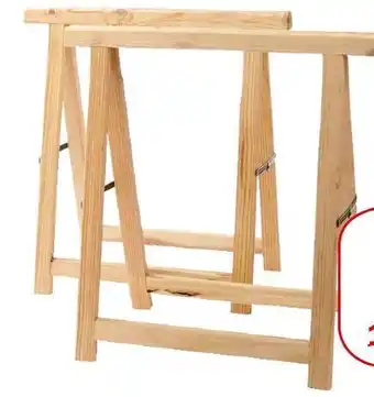 Weldom Tréteau pin professionnel offre