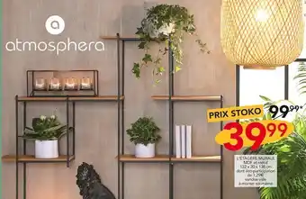 Stokomani Atmosphera l'étagère murale offre