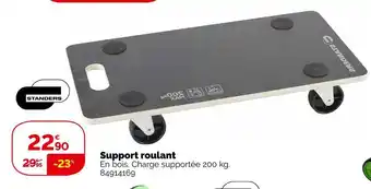 Weldom Standers support roulant offre