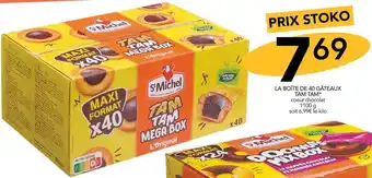 Stokomani Tam tam la boîte de 40 gâteaux offre