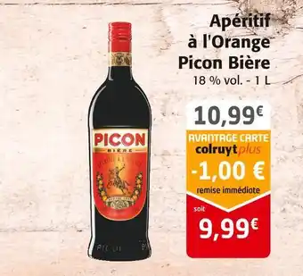 Colruyt Picon apéritif à l'orange bière offre