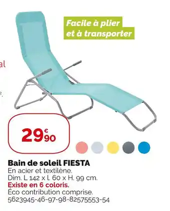 Bain de soleil fiesta
