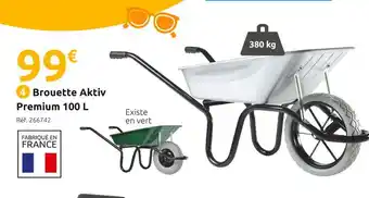 Mr Bricolage Brouette aktiv premium 100 l offre