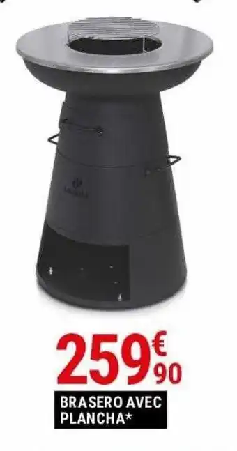 Gamm vert Brasero avec plancha offre