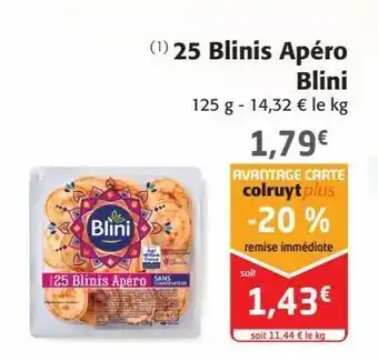 25 blinis apéro blini