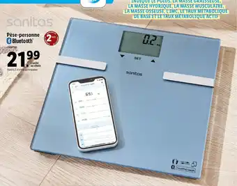 Lidl Pèse-personne GARANTIE Bluetooth® offre