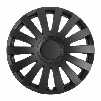 Norauto 4 enjoliveurs noir mat NORAUTO Ring 15 pouces offre