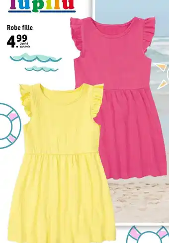 Lidl Robe fille offre