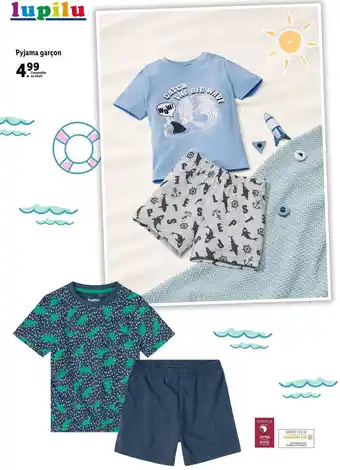 Lidl Pyjama garçon offre