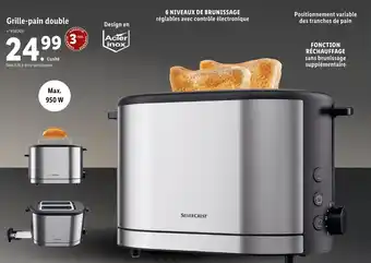 Lidl Grille-pain double offre