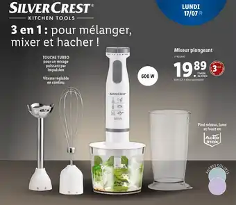 Lidl Mixeur plongeant offre