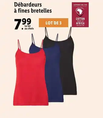 Lidl Débardeurs à fines bretelles offre