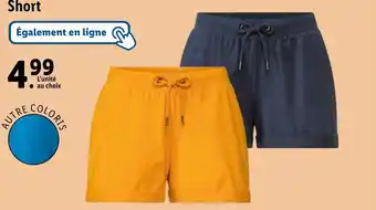 Lidl Short offre