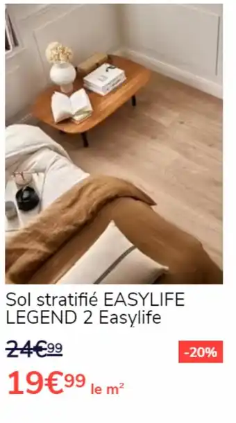Saint Maclou Sol stratifié EASYLIFE LEGEND 2 Easylife offre