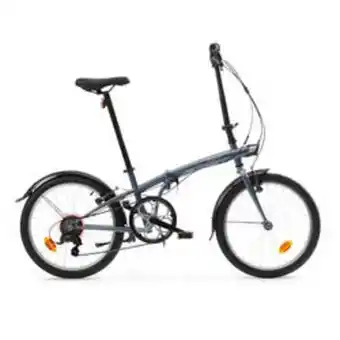 Decathlon Velo pliant fold 120 gris offre
