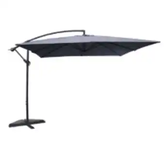 E.Leclerc Brico Parasol déporté 3x3m solenzara - gris offre