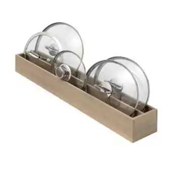 Cuisines Schmidt Range-couvercles / rangement épices en bois pour casserolier schmidt grande profondeur offre