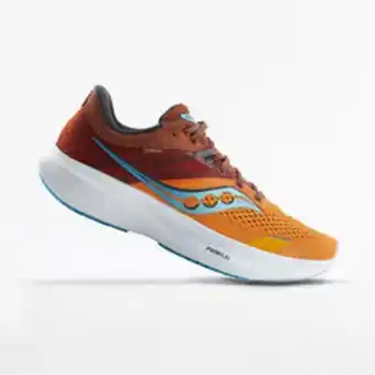 Decathlon Chaussures running homme - saucony ride 16 orange offre