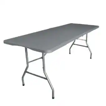 Provence Outillage Table pliante rectangulaire grise offre