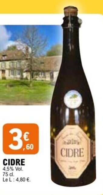 E.Leclerc CIDRE offre