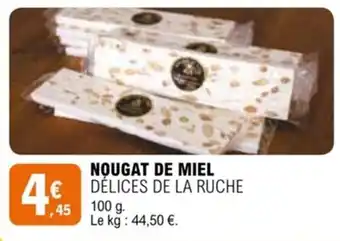 E.Leclerc NOUGAT DE MIEL offre