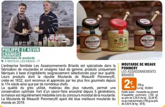 E.Leclerc MOUTARDE DE MEAUX POMMERY offre