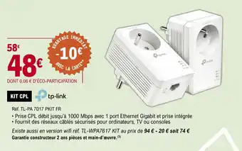 E.Leclerc KIT CPL offre