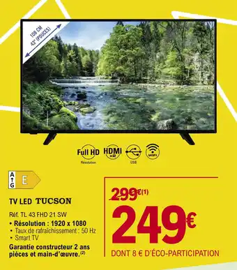 E.Leclerc TV LED TUCSON offre