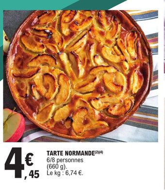 E.Leclerc TARTE NORMANDE offre