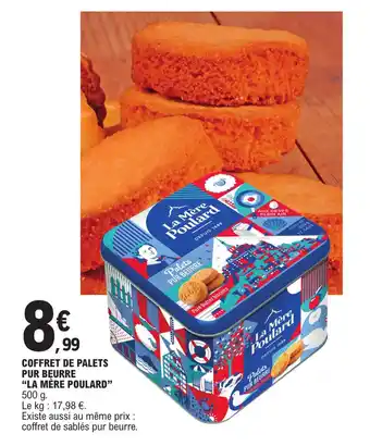COFFRET DE PALETS PUR BEURRE "LA MÈRE POULARD"