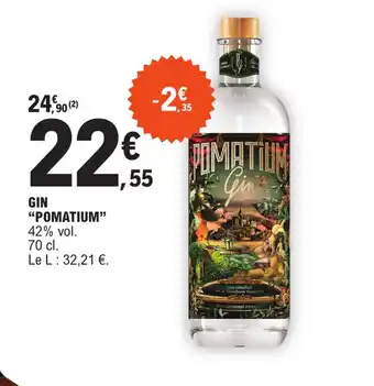 E.Leclerc GIN "POMATIUM" offre