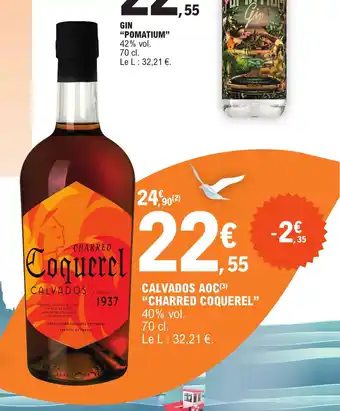 CALVADOS AOC(³) "CHARRED COQUEREL"