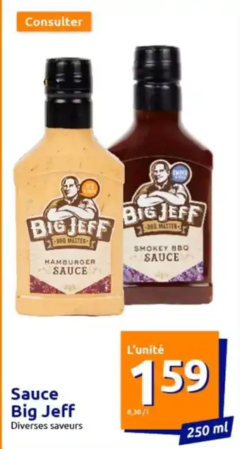 Action Sauce Big Jeff offre